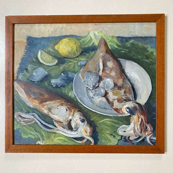 Tableau aux calamars