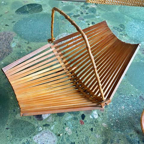 Panier bambou 1970