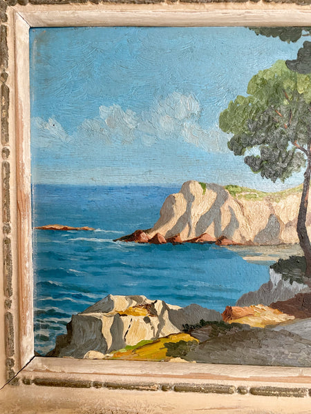 Tableau Riviera 1950