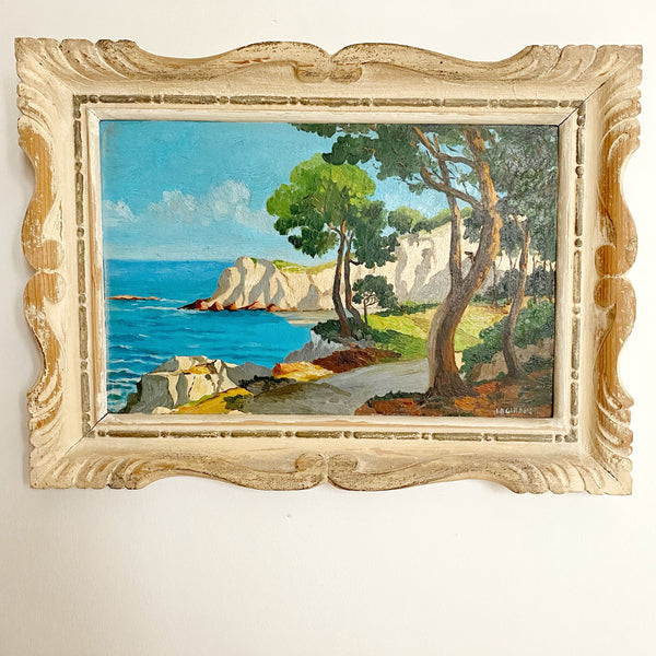 Tableau Riviera 1950