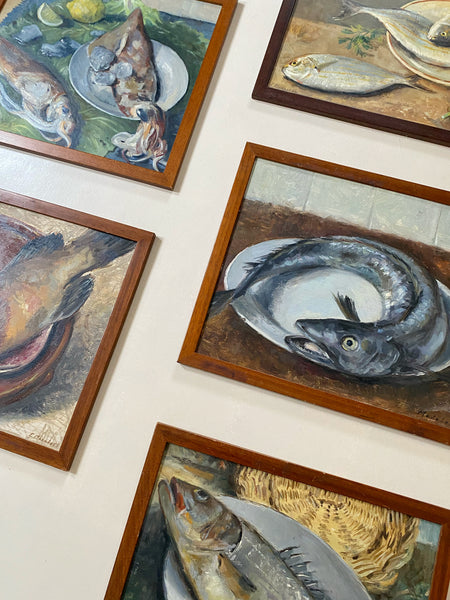 Tableau aux poissons