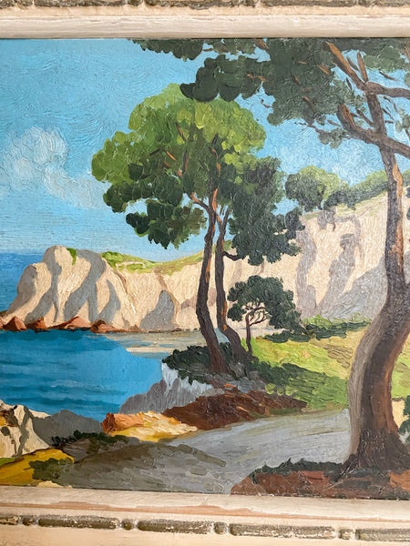 Tableau Riviera 1950